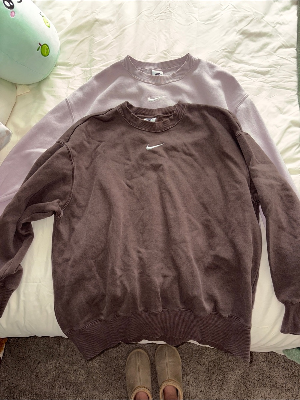 Nike Chocolate Brown Crewneck